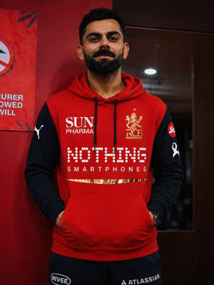 Red Cricket Inspired Hoodie for Men 2026