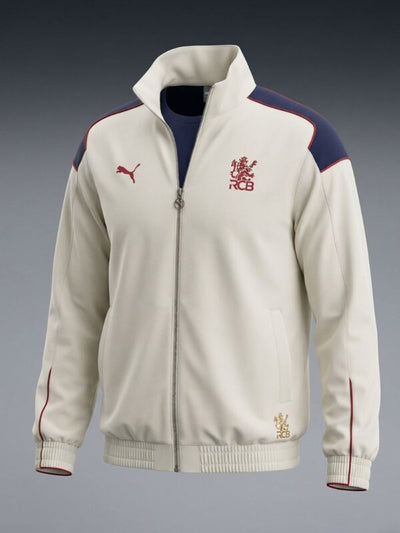 RCB WHITE JACKET 2026 – VIRAT KOHLI EDITION